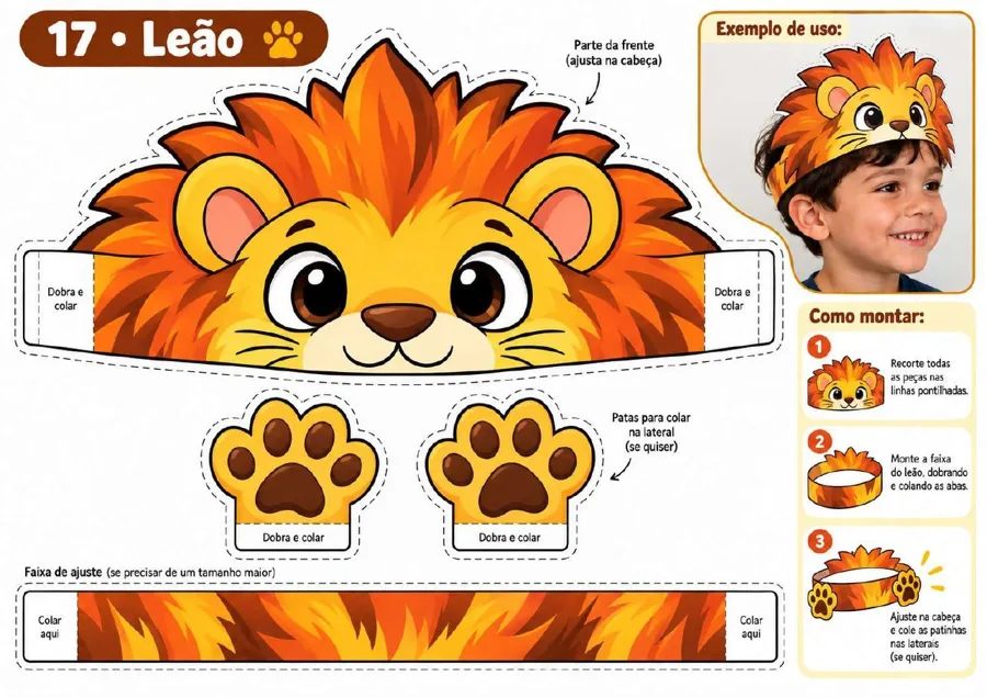 Página de molde de Cabelo Maluco